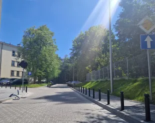 Słupek chodnikowy ozdobny | metalowy, kula, miejski, parkingowy